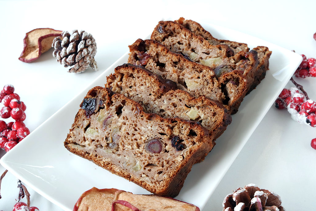 Weihnachtliches Früchtebrot