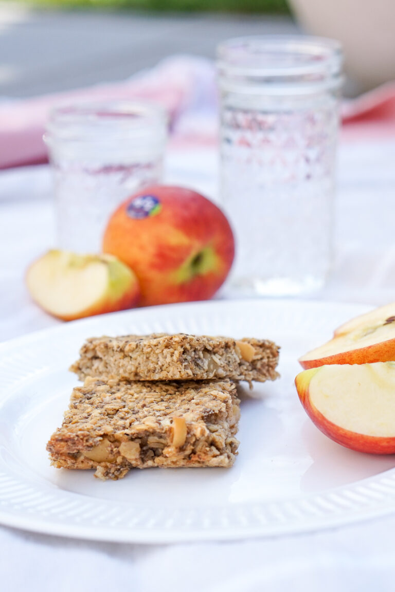 Perfekt zum Mitnehmen: Leichte Apfelriegel – Julie Feels Good