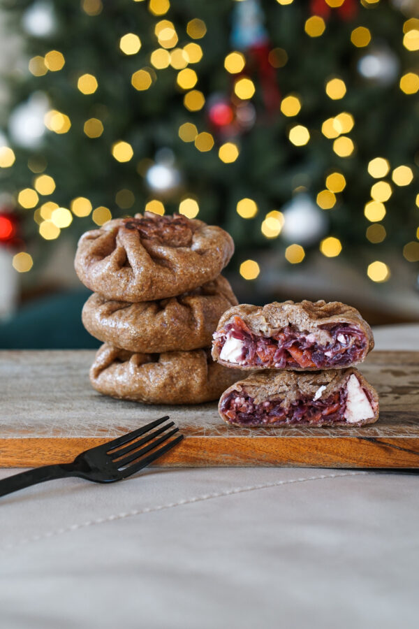 Weihnachtlicher Appetizer: Rotkohl Taschen – Julie Feels Good