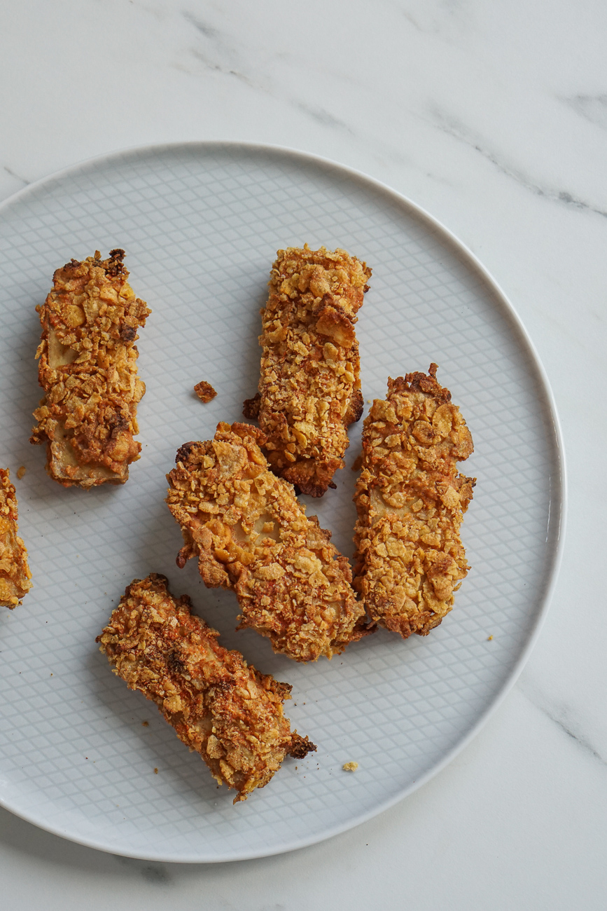 knusprige tofu sticks clean eating