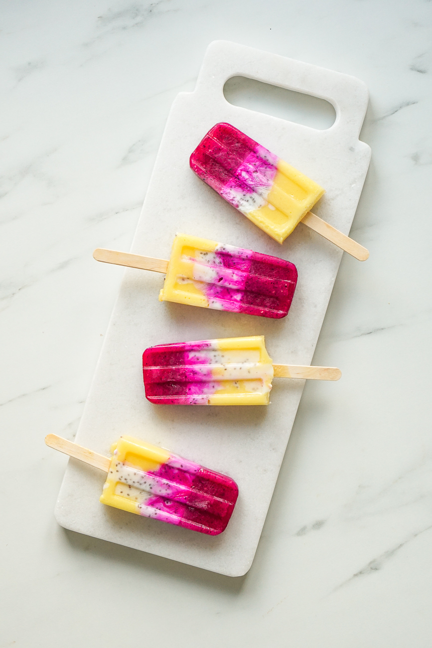 Fruchteis Wassereis ohne Zucker rezept
