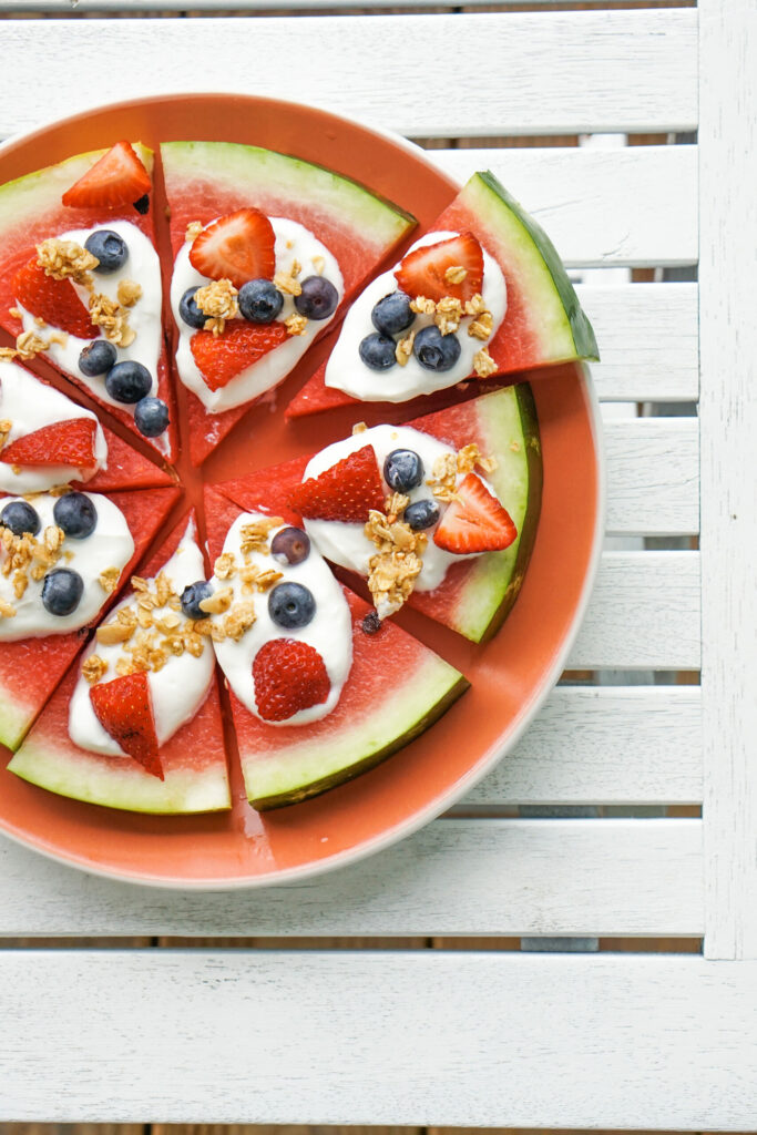 Wassermelonen Sommersnack