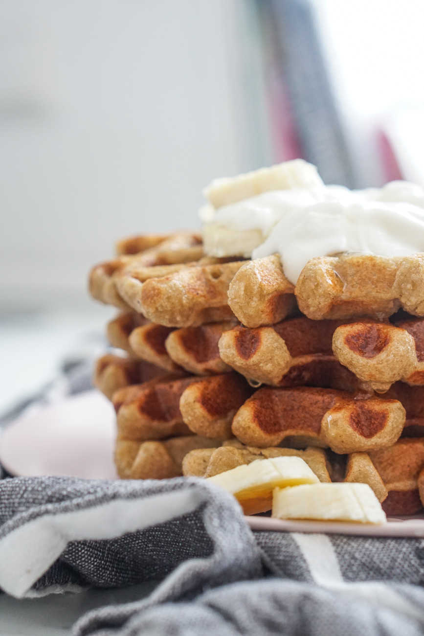 Protein Waffeln mit dem Standmixer