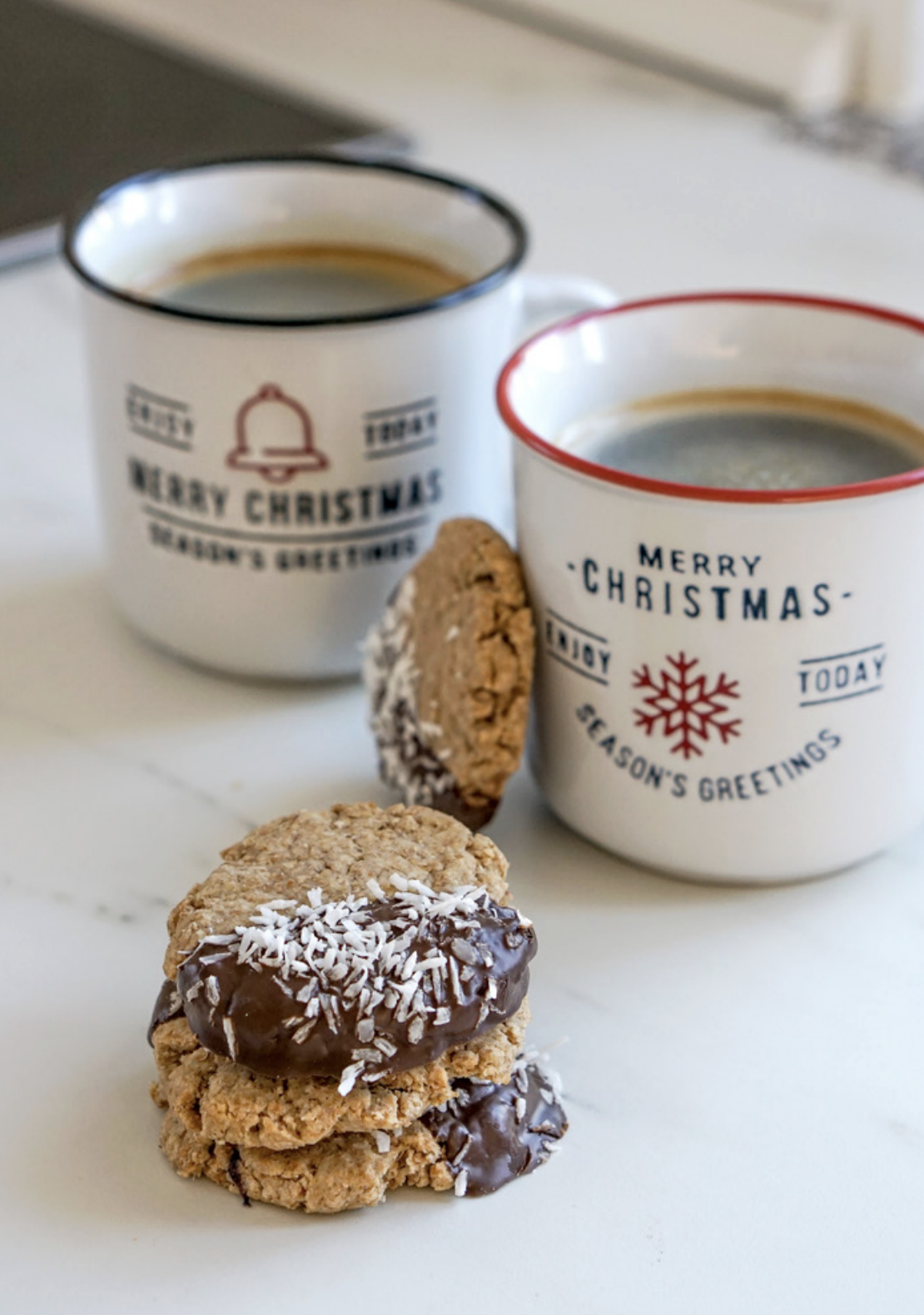 Kokos Mandel Gebäck