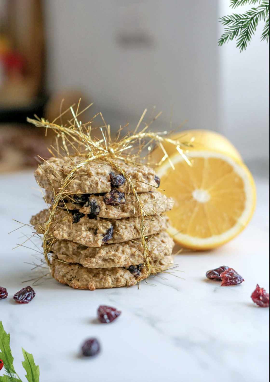 Cranberry Orangen Plätzchen